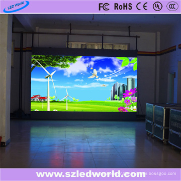 P3, panneau de panneau d&#39;écran de visualisation de TV de moulage en matrice LED de location d&#39;intérieur de P6 polychrome pour la publicité